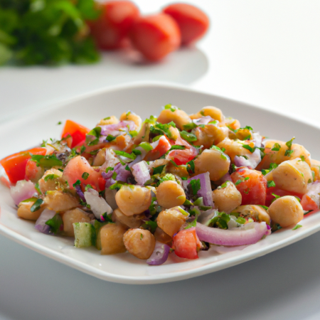 Salada de Grão-de-Bico