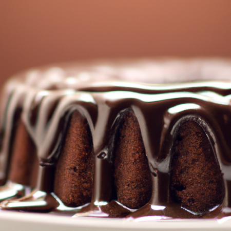 Bolo de chocolate caseiro