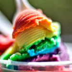 Sorvete Arco-Íris de 7 Sabores