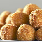 Bolinhos de arroz dourados