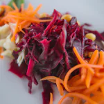 Salada de Beterraba com Cenoura e Couve-Branca