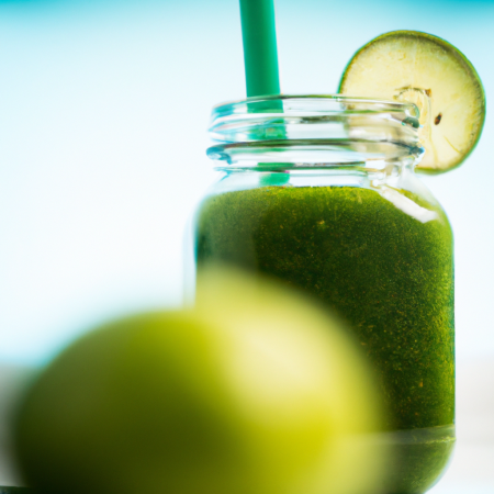 Smoothie de Desintoxicação com Espinafre, Maçã e Aipo
