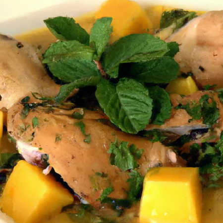 Prato de Frango à Páscoa
