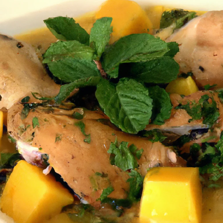 Prato de Frango à Páscoa